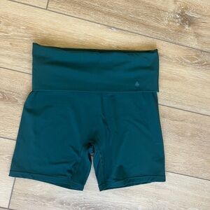 Women's foldover High-Waisted Shorts